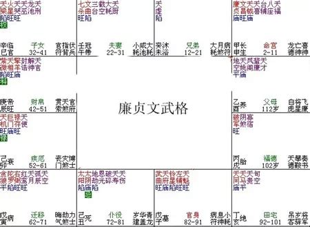 廉貞名人|紫微斗數富貴格局——廉貞文武格